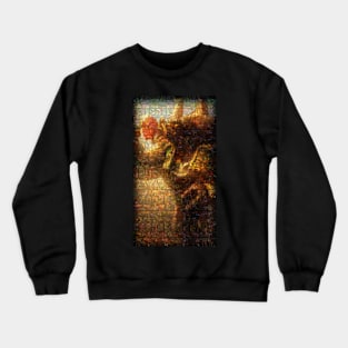 Alistar Mosaic Portrait 3 Crewneck Sweatshirt